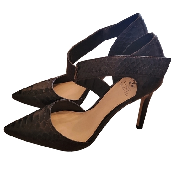 Vince Camuto Carlotte Assymetrical Heels Size 8 - Picture 2 of 8